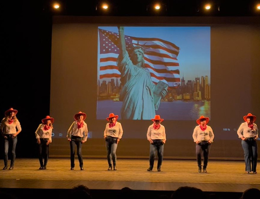 Line danse et country: la convivialité!